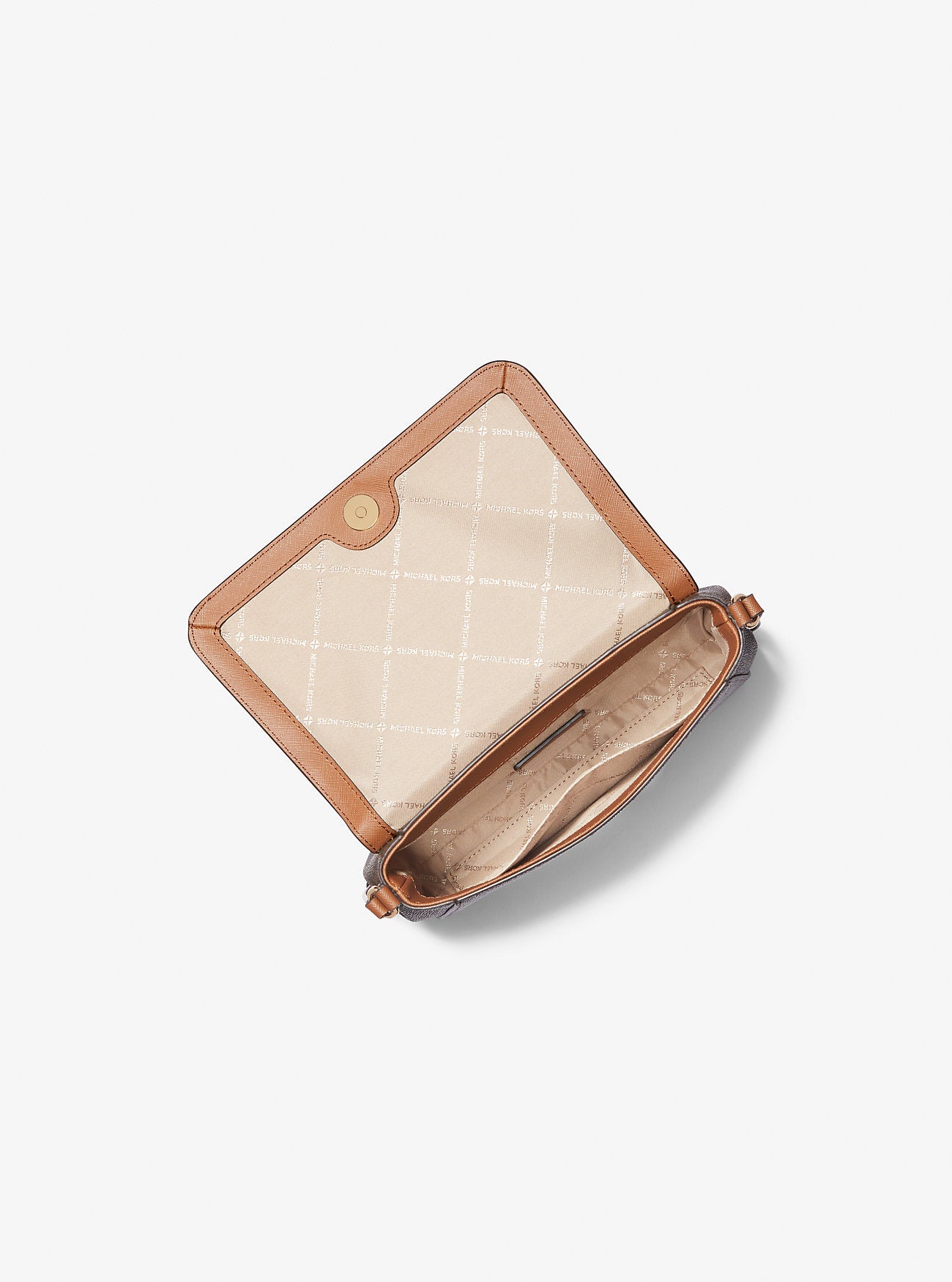 Medium Logo Convertible Crossbody Bag Brown Brown