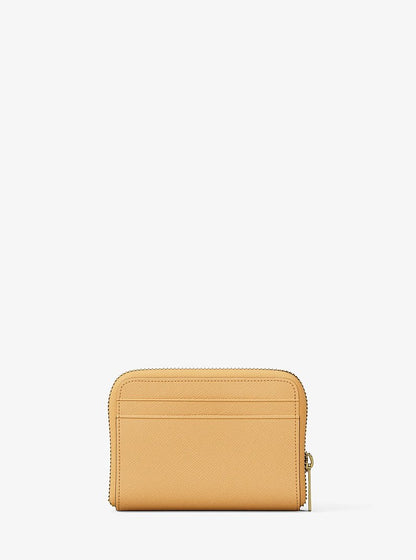 Jet Set Travel Medium Saffiano Leather Wallet Honeywheat Honeywheat