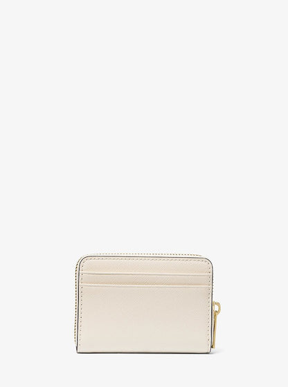 Jet Set Travel Medium Saffiano Leather Wallet Lt Cream Lt Cream