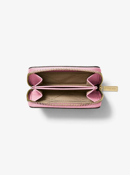 Jet Set Travel Medium Saffiano Leather Wallet Carnation Carnation
