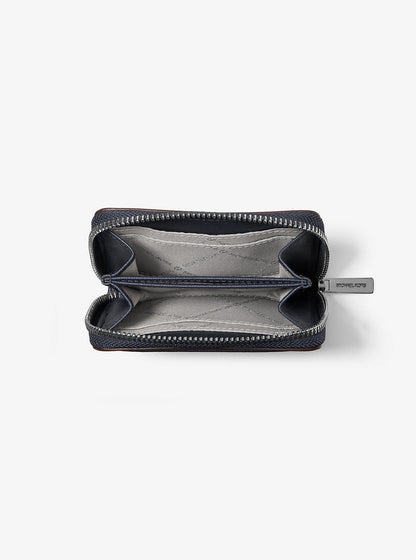 Jet Set Travel Medium Saffiano Leather Wallet Navy Navy