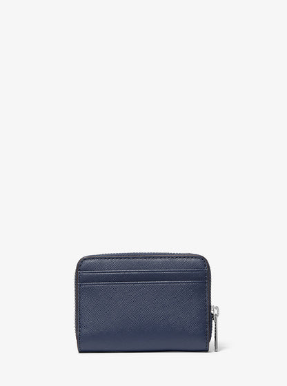 Jet Set Travel Medium Saffiano Leather Wallet Navy Navy