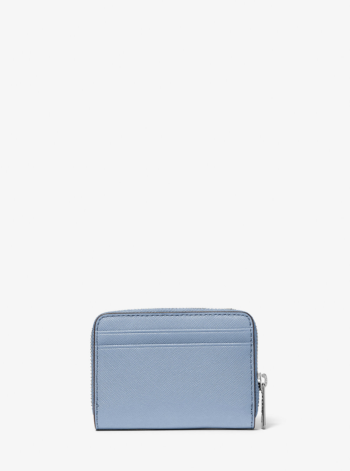 Jet Set Travel Medium Saffiano Leather Wallet Pale Ocean Pale Ocean
