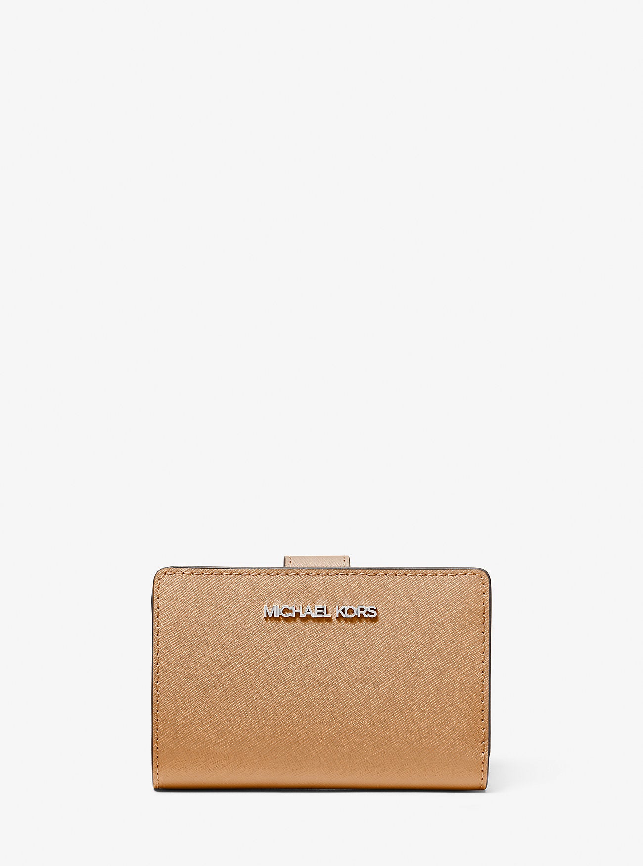 Medium Saffiano Leather Wallet Peanut Peanut