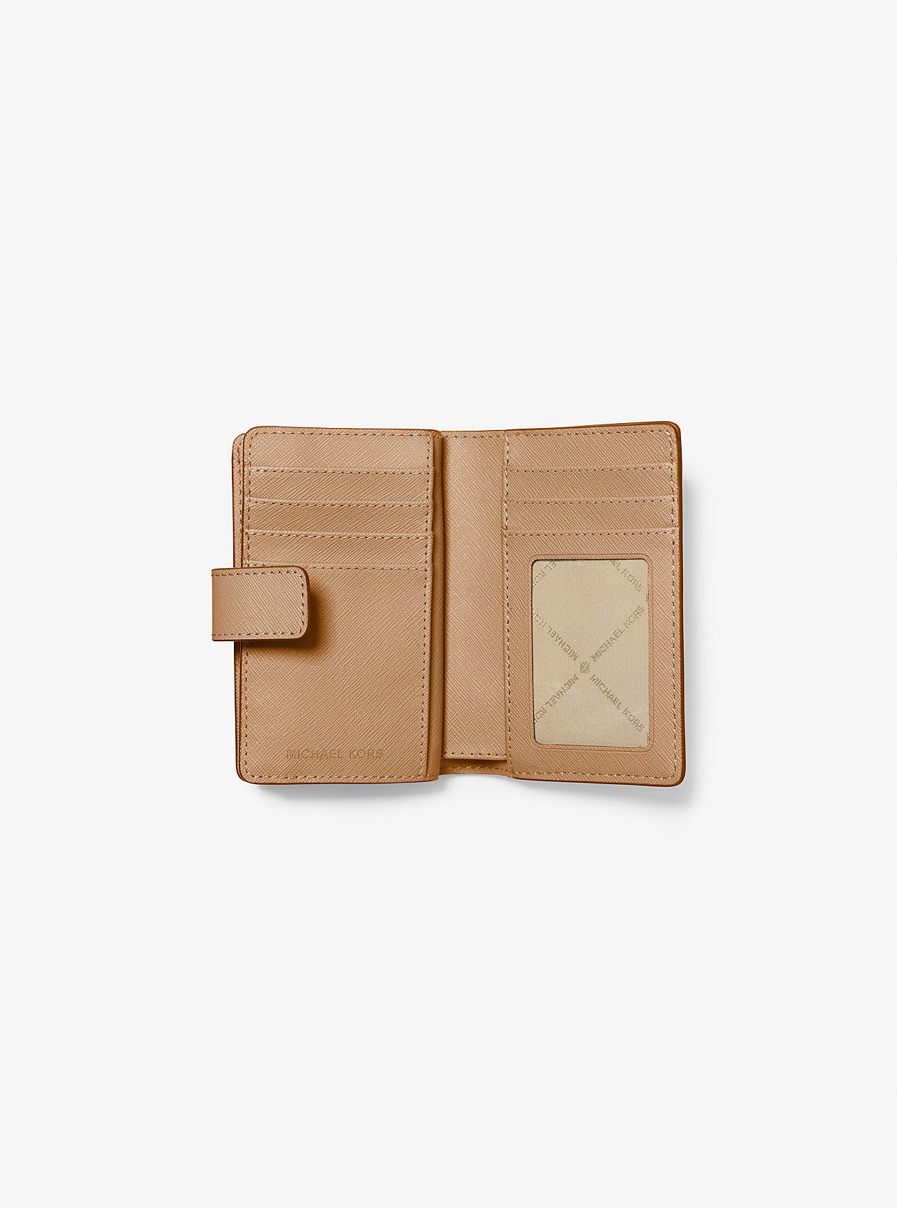 Medium Saffiano Leather Wallet Peanut Peanut