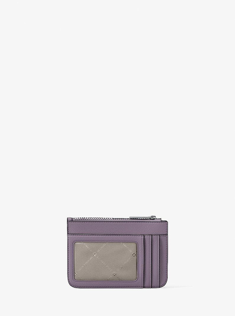 Jet Set Saffiano Leather Coin Purse Lilac Lilac