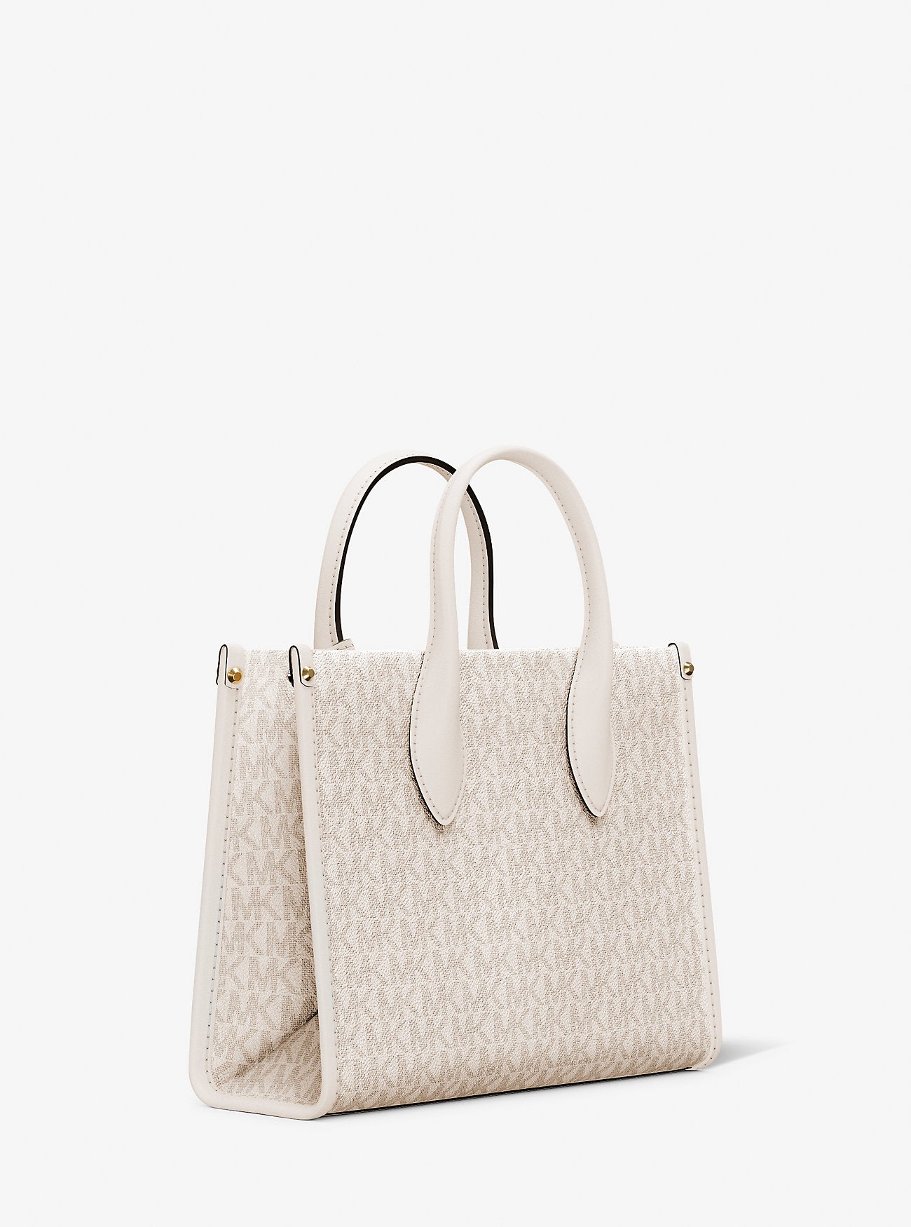 Mirella Small Signature Logo Crossbody Bag Lt Crm Multi Lt Crm Multi