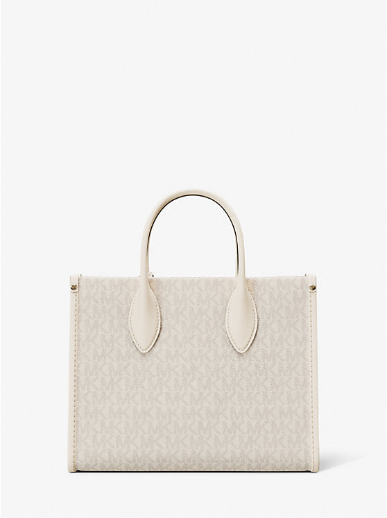 Mirella Small Signature Logo Crossbody Bag Brown