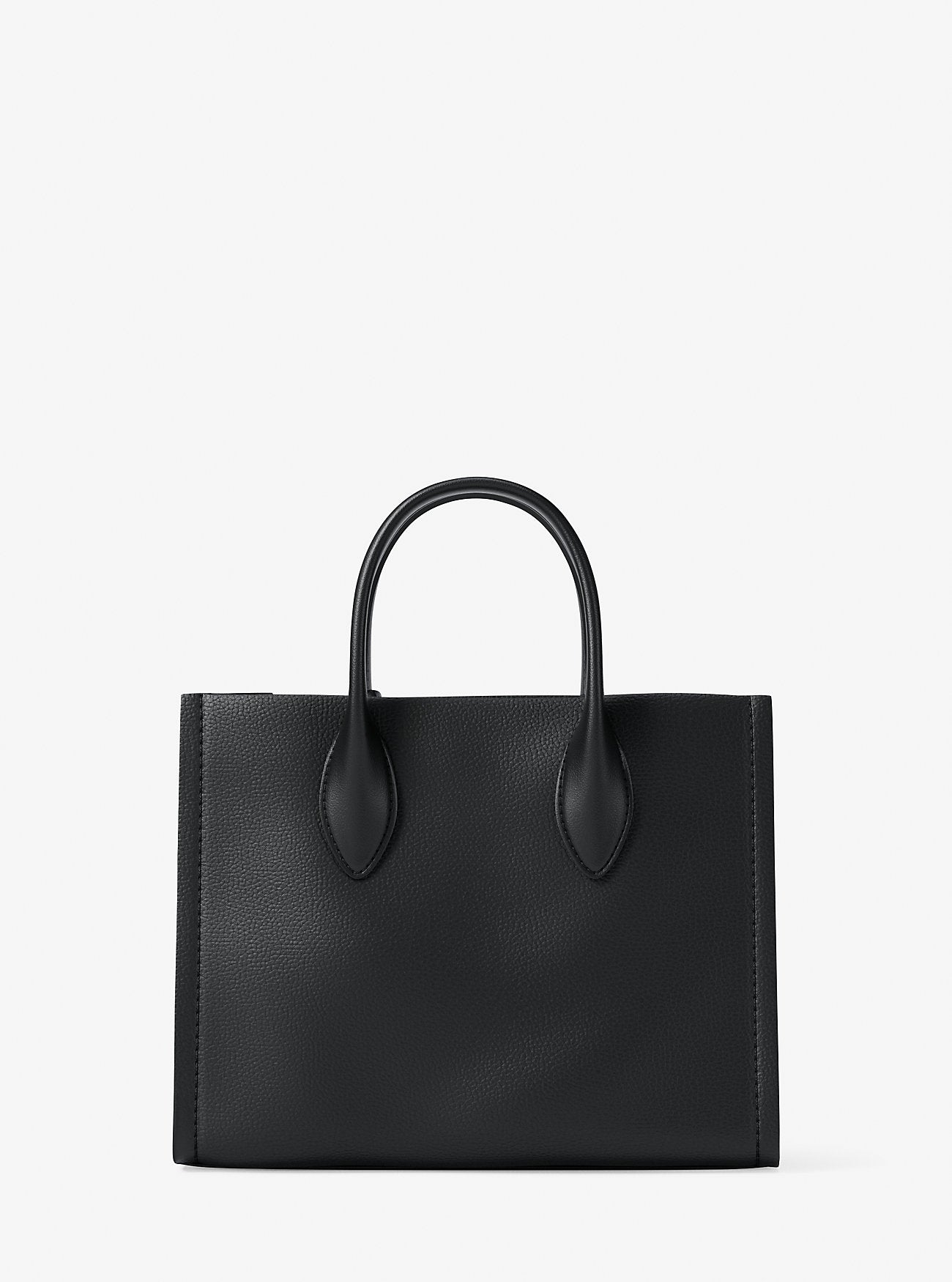 Mirella Small Pebbled Leather Convertible Crossbody Bag Black Black