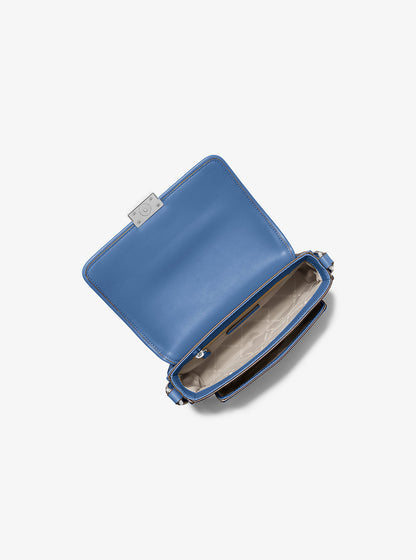 Bradshaw Medium Leather Messenger Bag Galaxy Blue Galaxy Blue