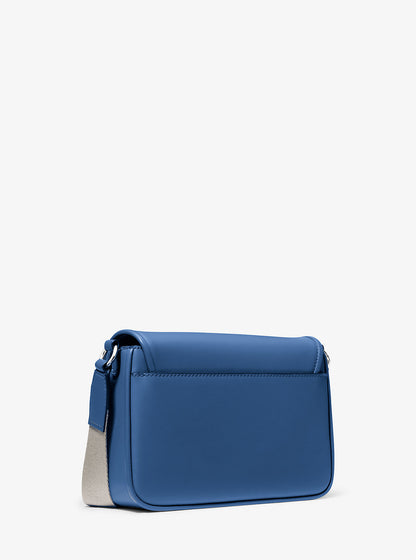 Bradshaw Medium Leather Messenger Bag Galaxy Blue Galaxy Blue