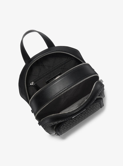 Jaycee Medium Ombre Signature Logo Backpack Black Black