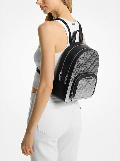 Jaycee Medium Ombr Signature Logo Backpack Black