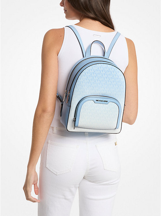 Jaycee Medium Ombr Signature Logo Backpack Light Sky