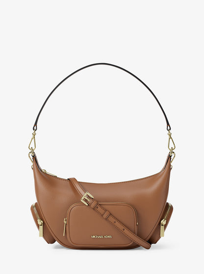 Merritt Medium Pebbled Leather Convertible Shoulder Bag Luggage Luggage