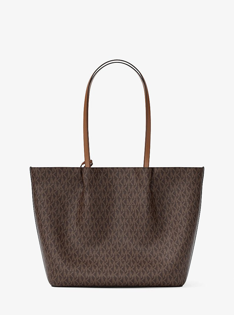 Carson Large Signature Logo Tote Bag Brown Brown