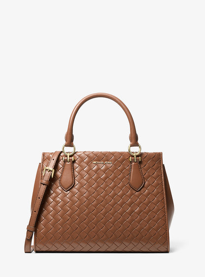 Marilyn Medium Woven Satchel Luggage Luggage