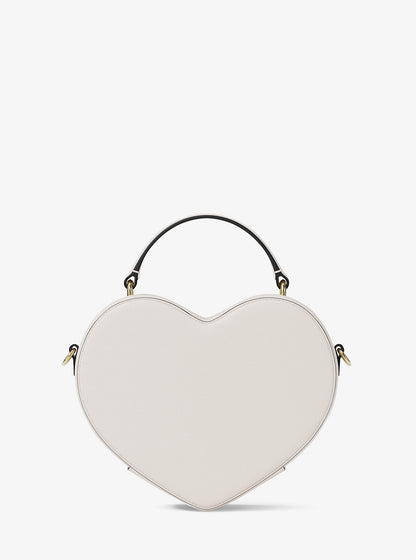 Jet Set Small Heart Crossbody Bag Lt Crm Multi Lt Crm Multi