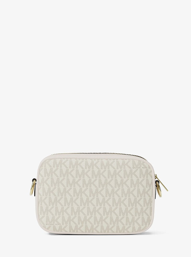 Jet Set Small Signature Logo Camera Crossbody Bag Lt Crm Multi Lt Crm Multi