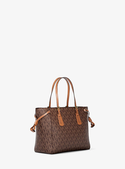 Voyager Extra-Small Signature Logo Convertible Crossbody Bag Brown Brown