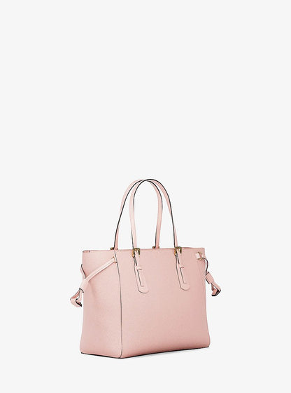 Voyager Extra-Small Saffiano Leather Convertible Crossbody Bag Powder Blush Powder Blush