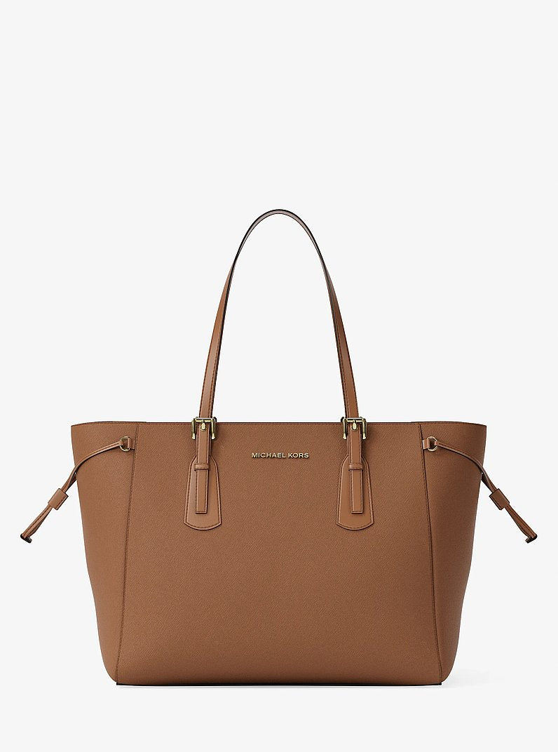 Voyager Large Saffiano Leather Tote Bag Luggage Luggage