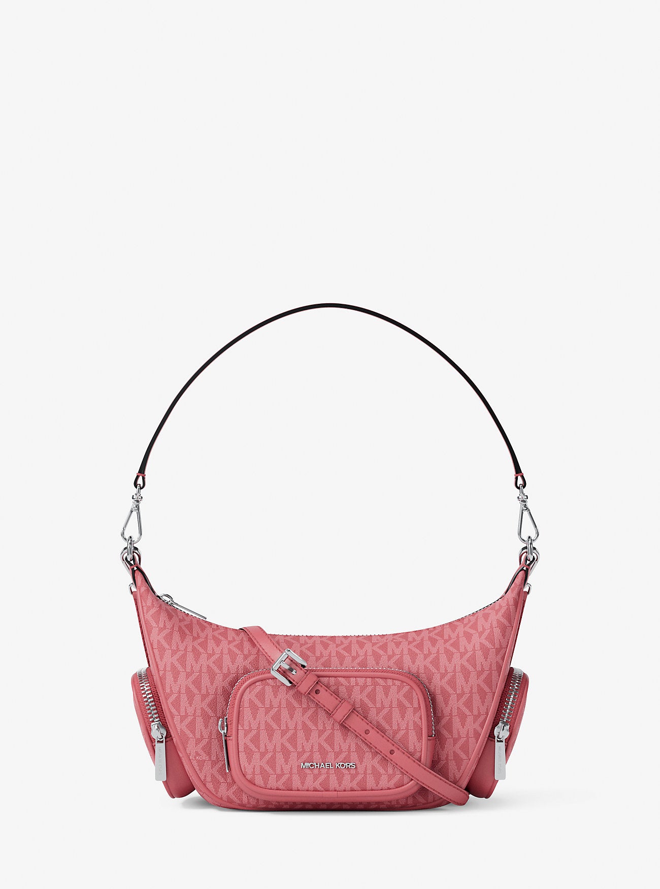 Merritt Small Signature Logo Convertible Shoulder Bag Hibiscus Hibiscus