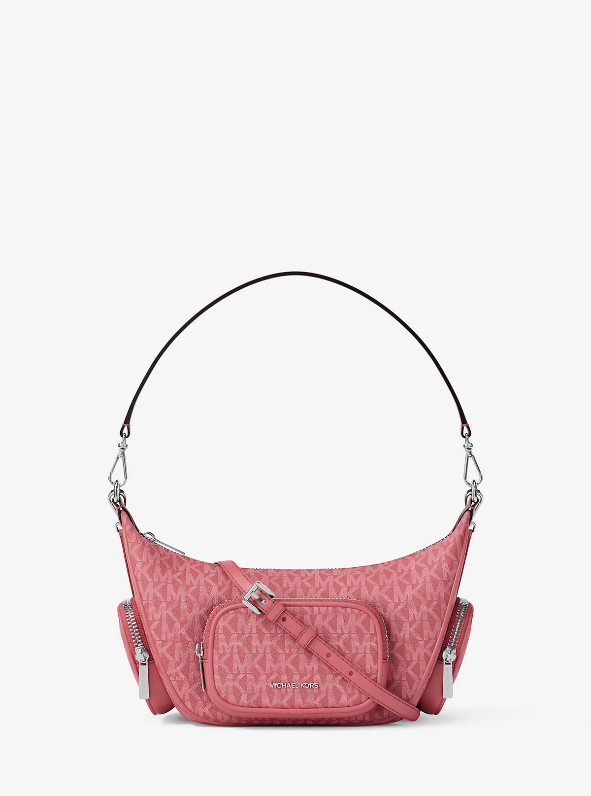 Merritt Small Signature Logo Convertible Shoulder Bag Hibiscus Hibiscus