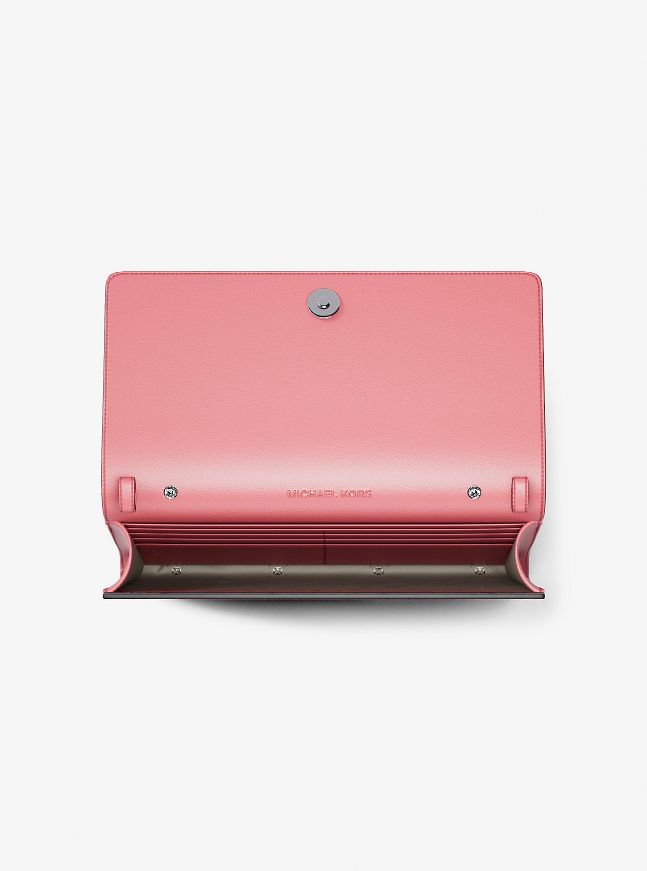 Carson Large Logo Debossed Wallet Hibiscus Hibiscus