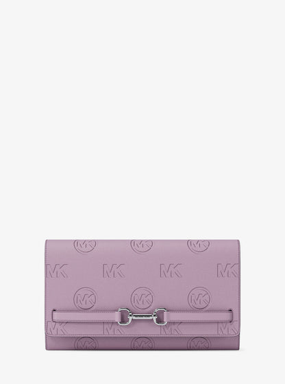Carson Large Logo Debossed Wallet Lt Quartz Lt Quartz