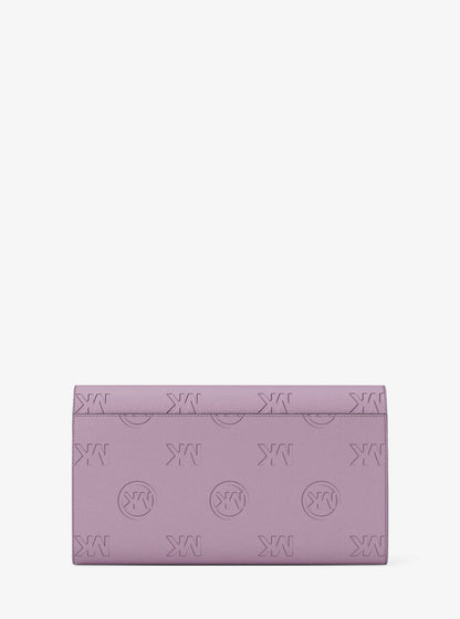 Carson Large Logo Debossed Wallet Lt Quartz Lt Quartz