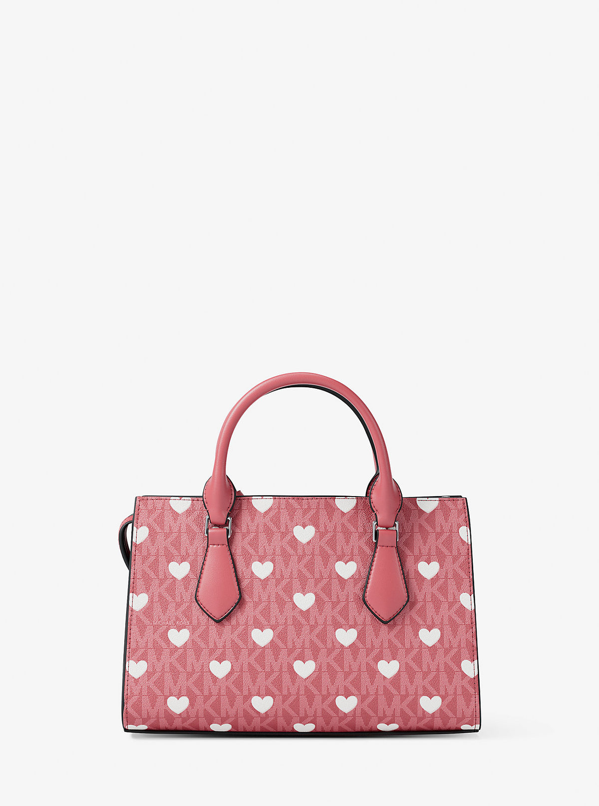 Sheila Small Embellished Signature Logo Satchel Hibiscus Hibiscus