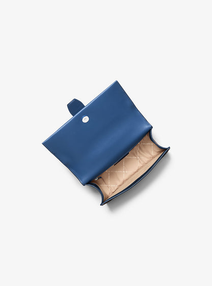 Greenwich Small Ombre Signature Logo Crossbody Bag Galaxy Blue Galaxy Blue