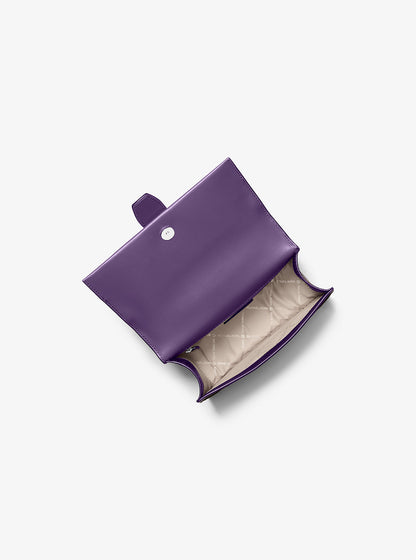 Greenwich Small Ombre Signature Logo Crossbody Bag Dark Purple Ml Dark Purple Ml