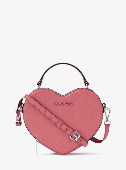 Jet Set Small Heart Crossbody Bag Hibiscus Hibiscus