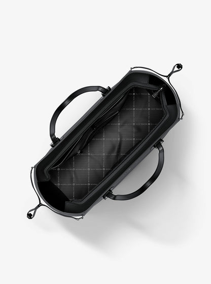 Voyager Large Saffiano Leather Tote Bag Black Black