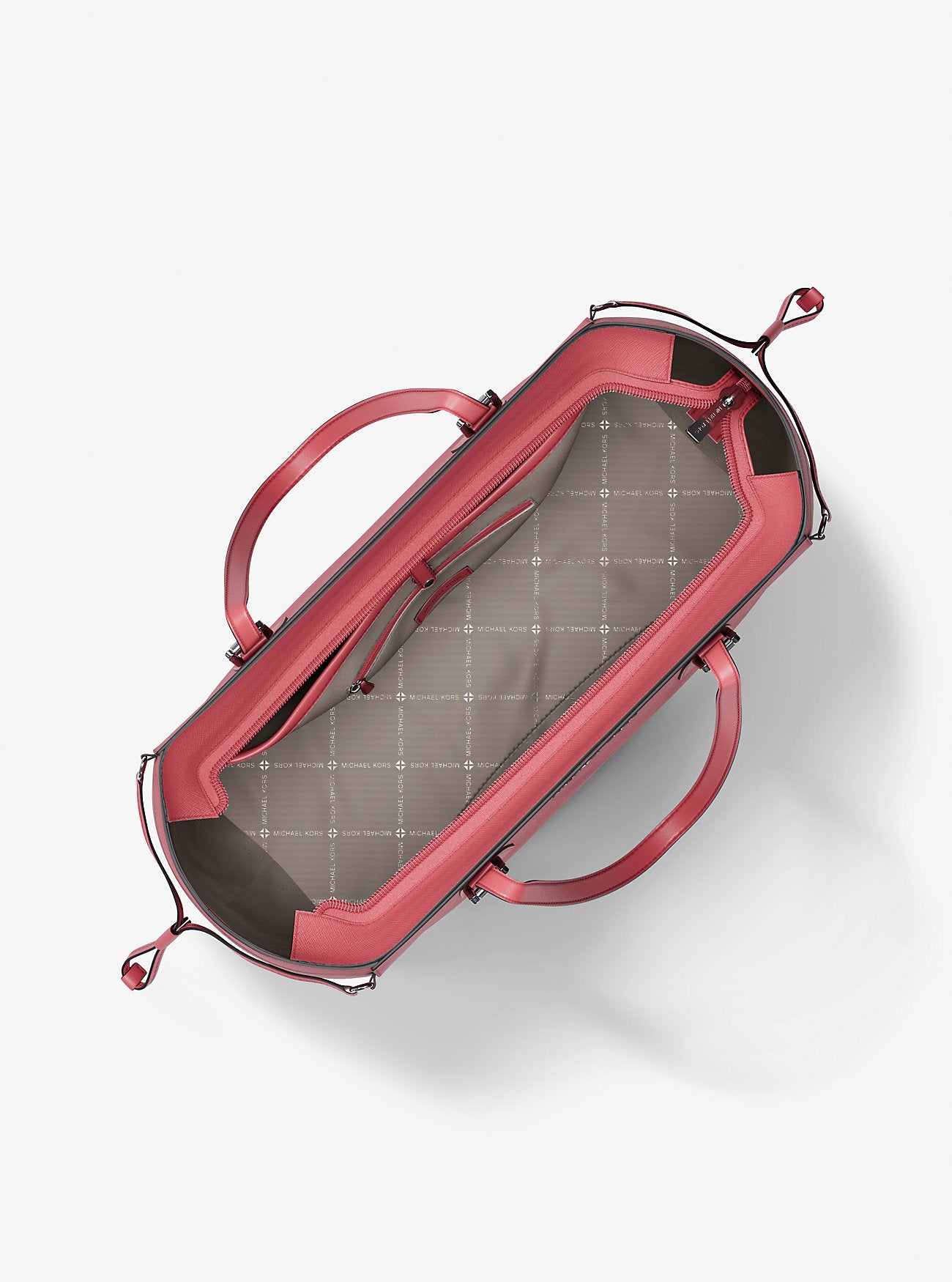 Voyager Large Saffiano Leather Tote Bag Hibiscus Hibiscus