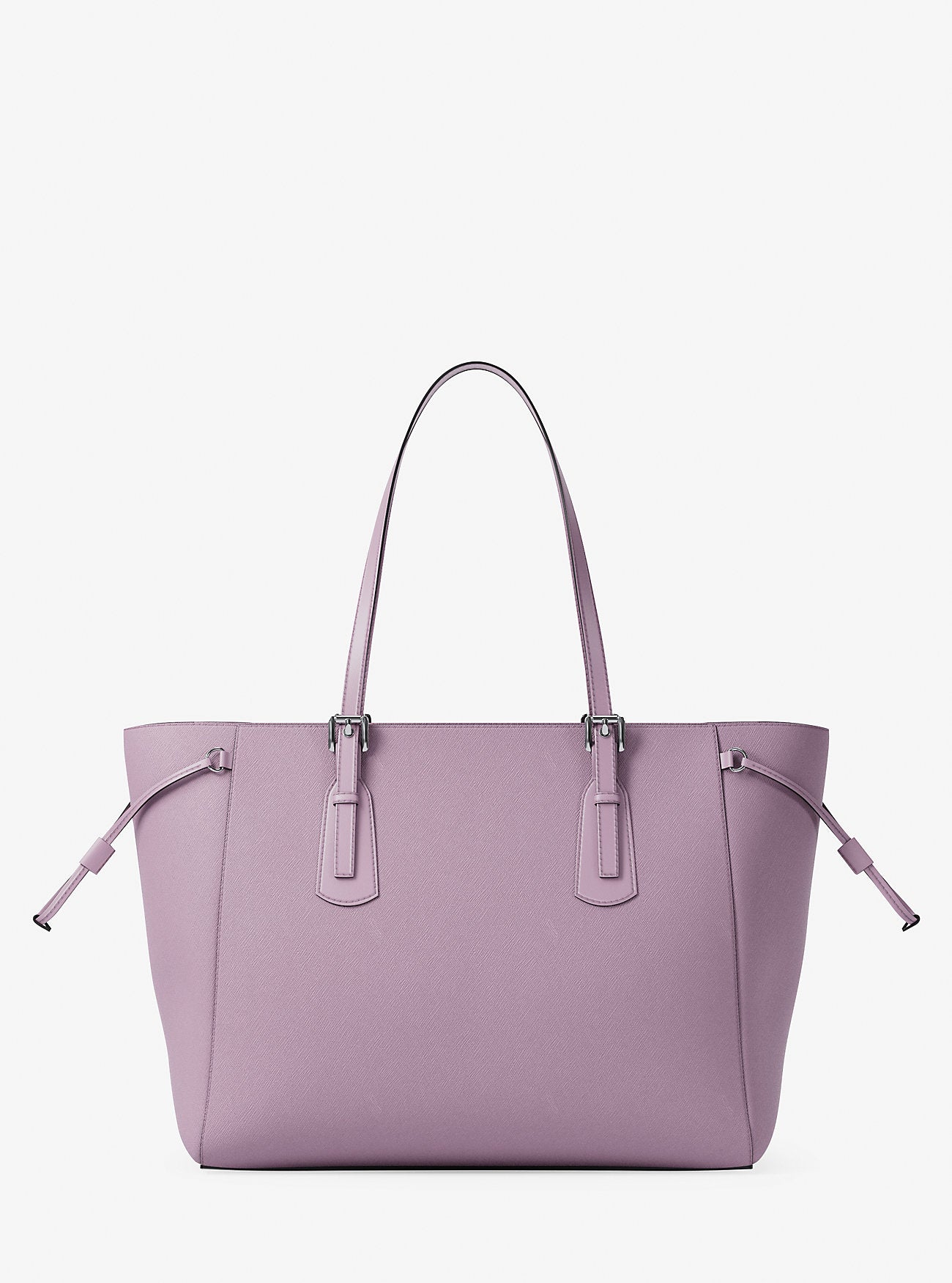 Voyager Large Saffiano Leather Tote Bag Lt Quartz Lt Quartz