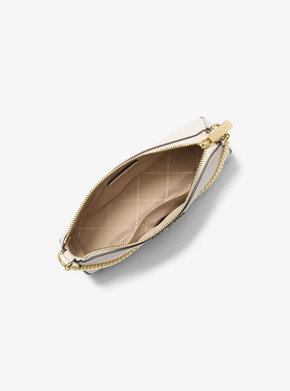 Jet Set Medium Saffiano Leather Crossbody Bag Lt Cream Lt Cream