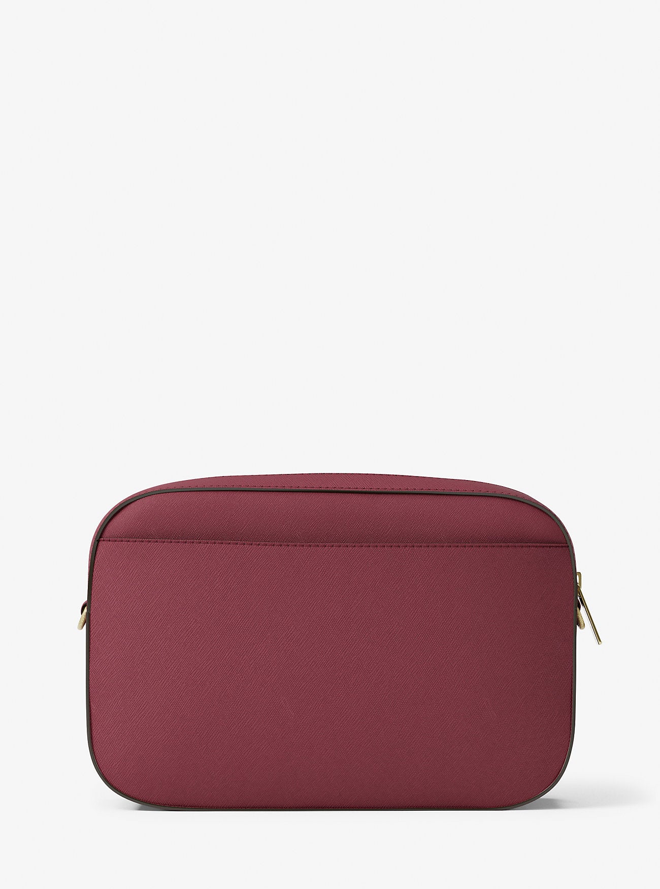 Jet Set Large Saffiano Leather Crossbody Bag Cherry Cherry