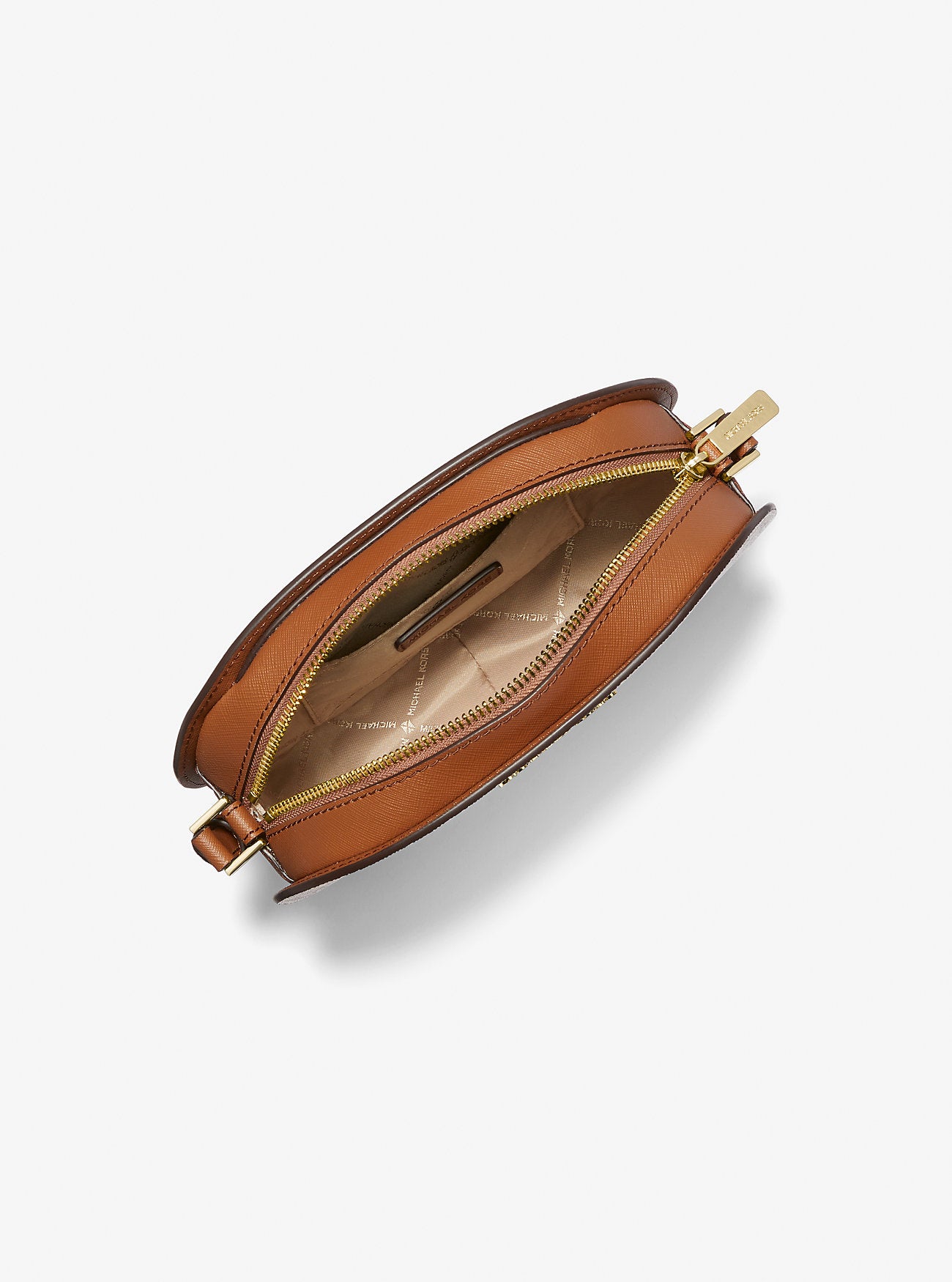 Jet Set Travel Medium Signature Logo Crossbody Bag Brown Brown