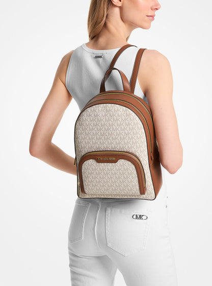 Jaycee Medium Logo Backpack Vanilla Vanilla