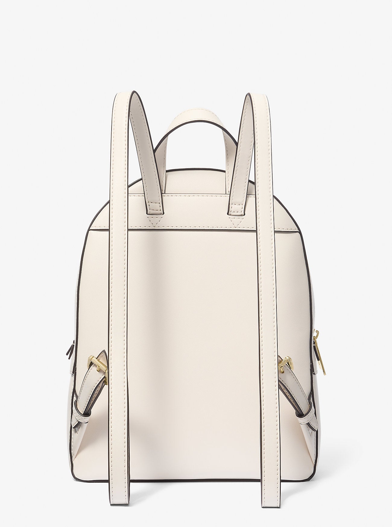Jaycee Medium Pebbled Leather Backpack Lt Cream Lt Cream