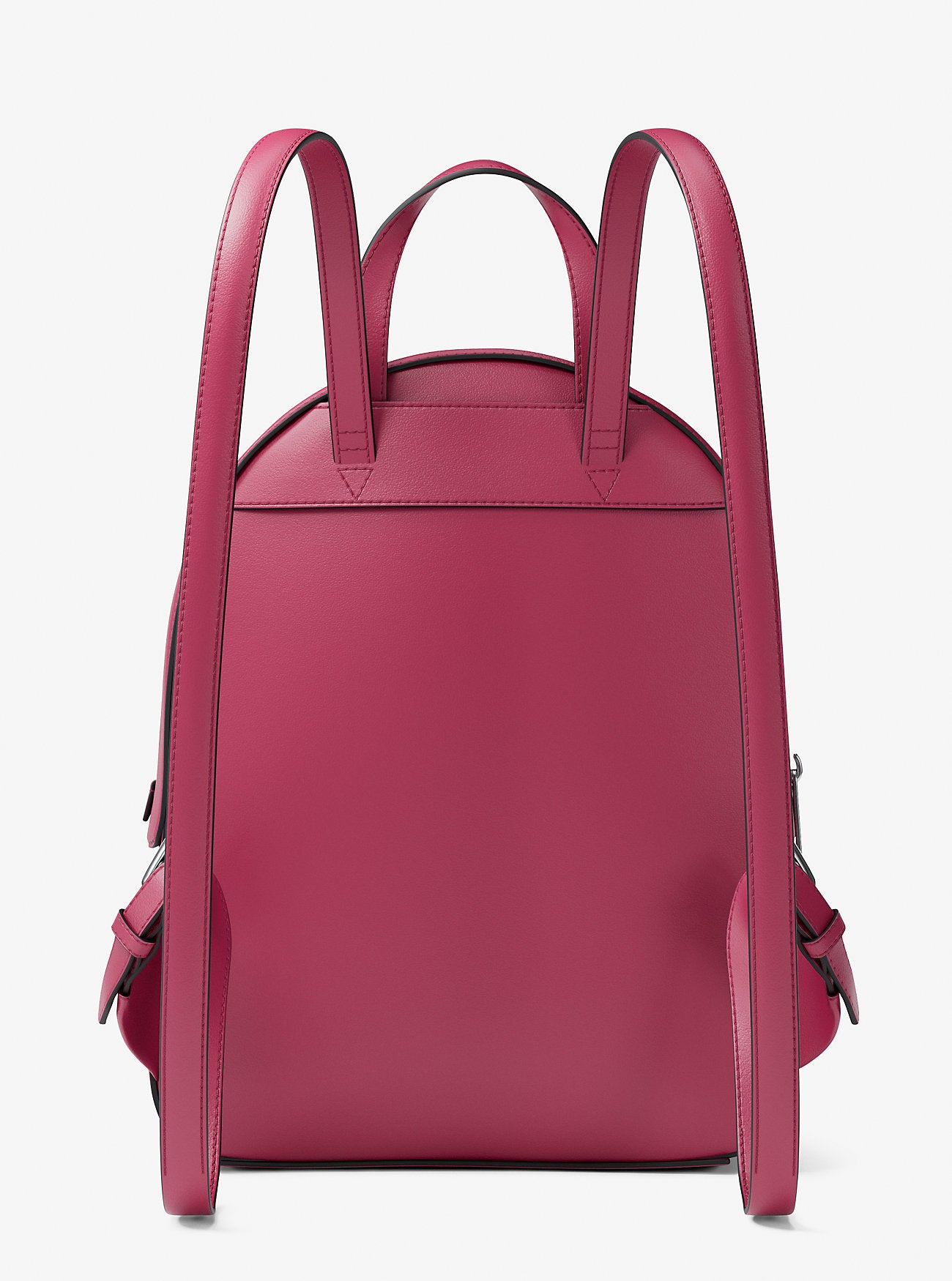 Jaycee Medium Pebbled Leather Backpack Dk Raspberry Dk Raspberry