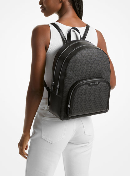 Jaycee Large Logo Backpack Black Black