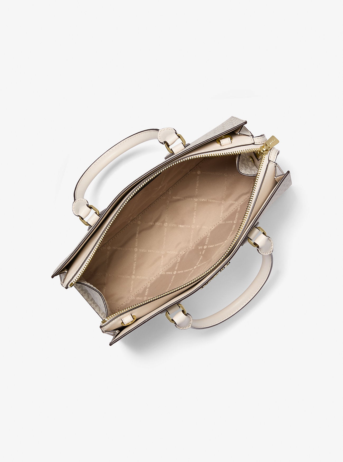 Sheila Medium Logo Satchel Lt Crm Multi Lt Crm Multi