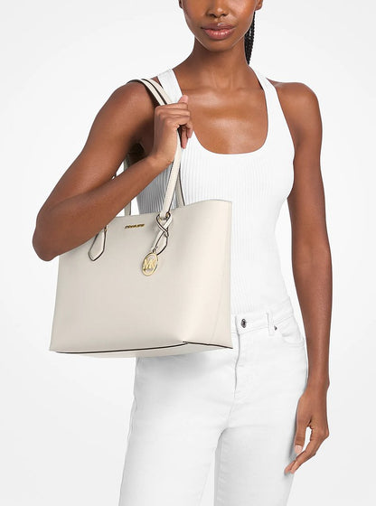 Sheila Large Tote Bag Lt Cream Lt Cream