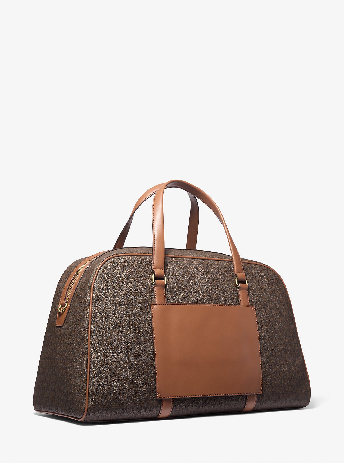 Jet Set Travel Extra-Large Signature Logo Weekender Bag Brown Brown