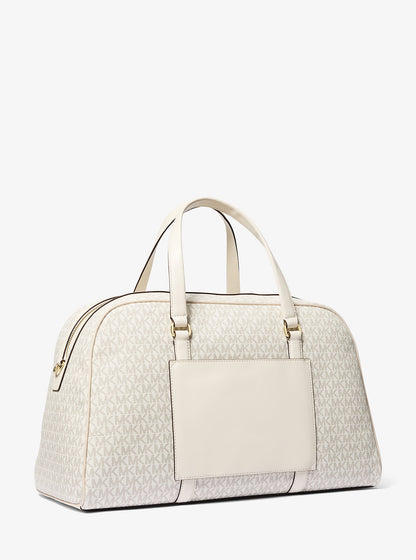 Jet Set Travel Extra-Large Signature Logo Weekender Bag Lt Crm Multi Lt Crm Multi