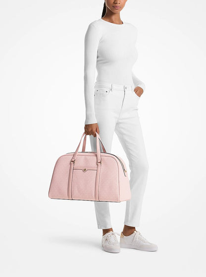 Jet Set Travel Extra-Large Signature Logo Weekender Bag Lt Powder Blush Lt Powder Blush